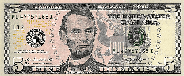 Buy Counterfeit $5 USD Bills Online